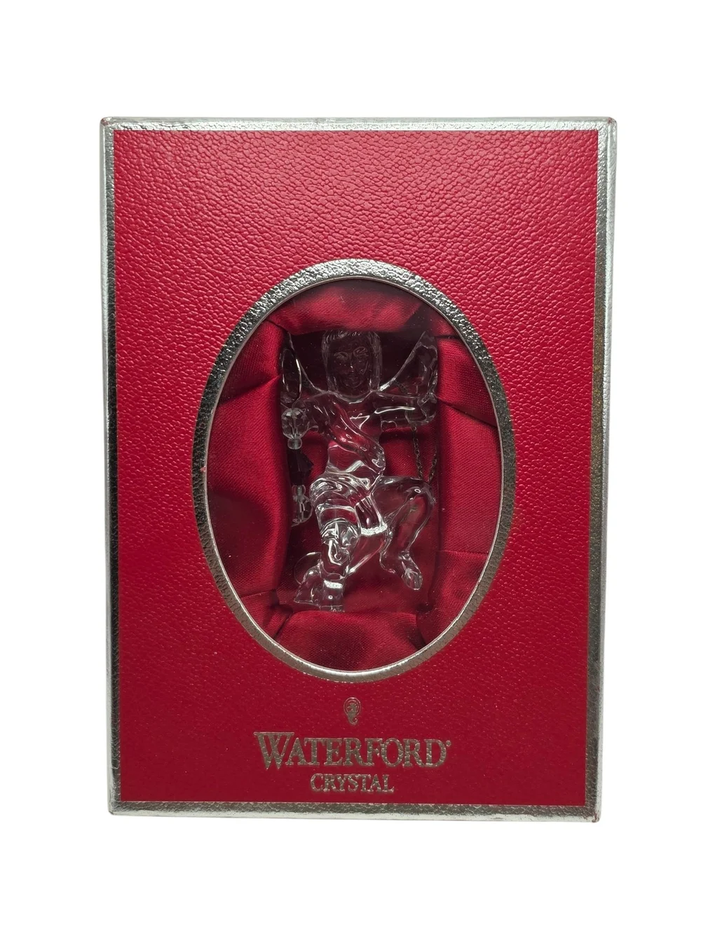 Waterford Crystal 2004 Annual Angel Christmas Ornament #128569 With Box